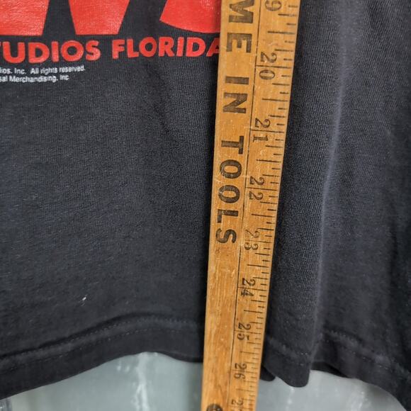 Jaws Universal Studios Vintage 90s Amusement Park Kids Youth Shirt Boys Large - Picture 7 of 8